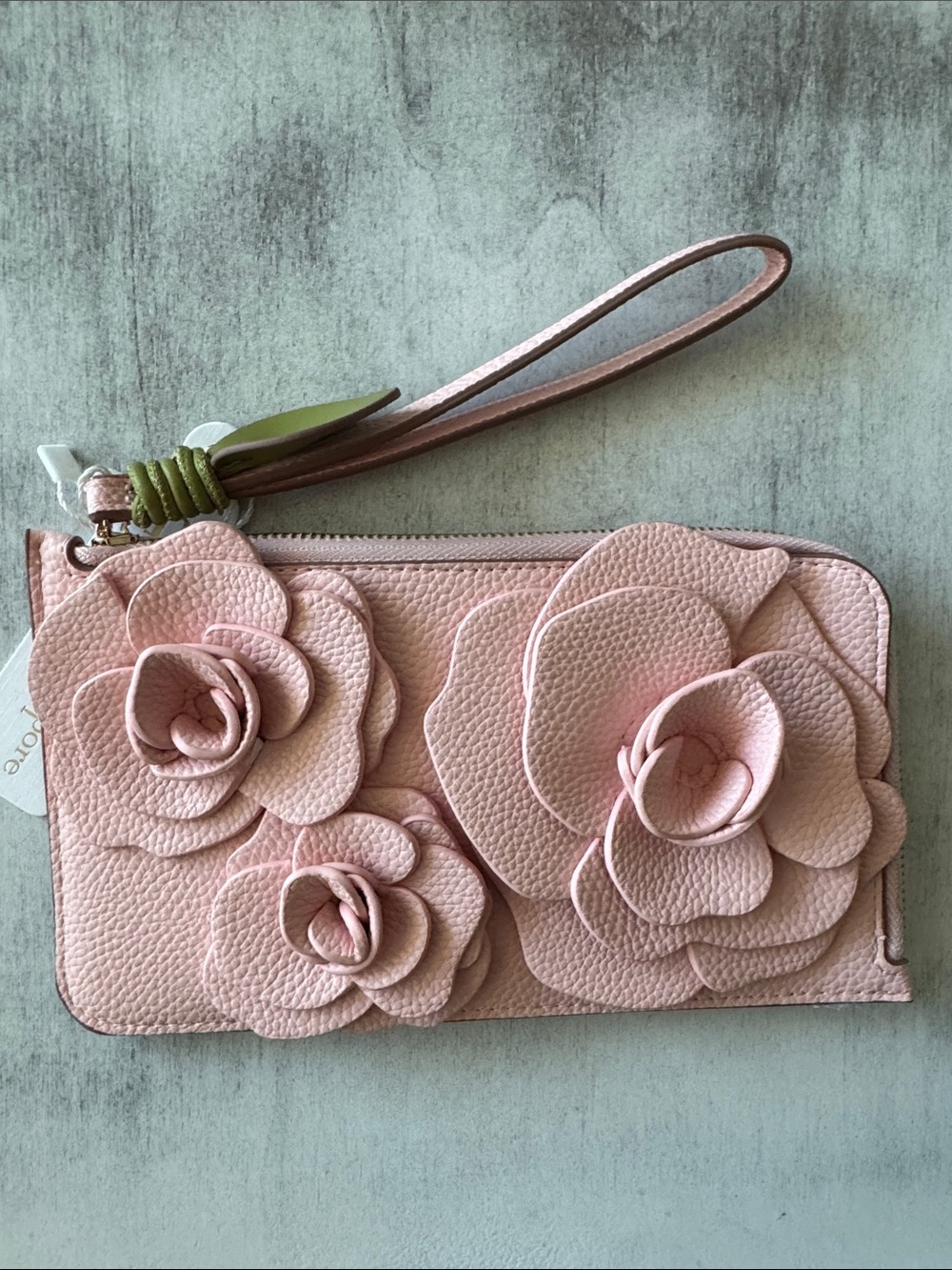 Nanette Lepore Amaryllis Wristlet Peachy Pink